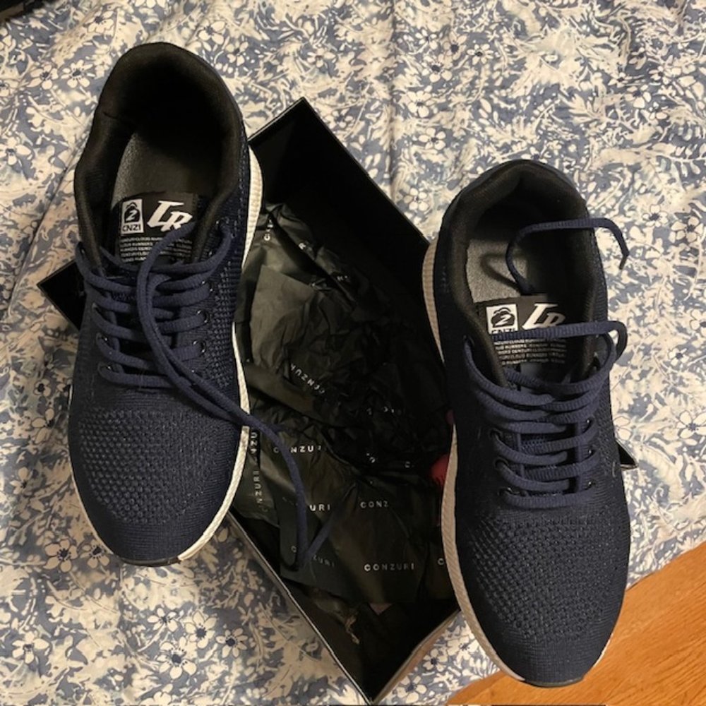 Conzuri - NAVY RUNNERS (2.4" BOOST) US Size 7
